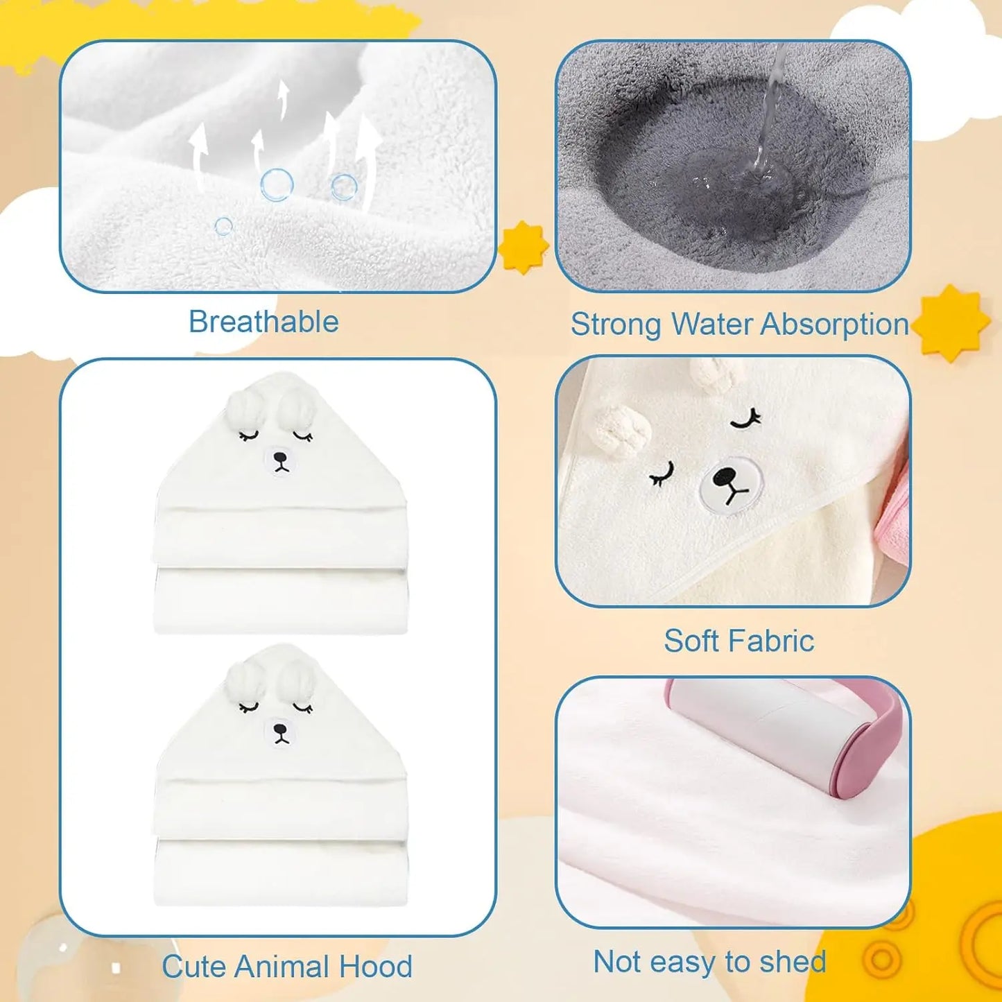 Baby Bath Towel Girl Boy Baby Towel