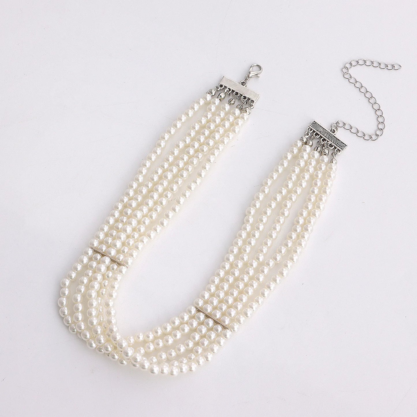 Fashion Accessories Niche Luxury Style White Pearl Necklace Ins Style