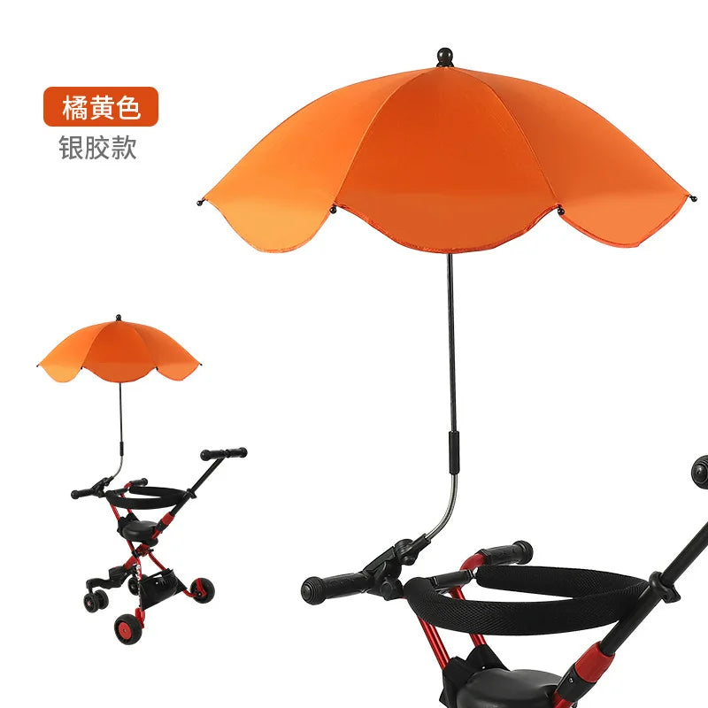 Adjustable Shade Umbrella Uv Sunshade For Stroller Accessories