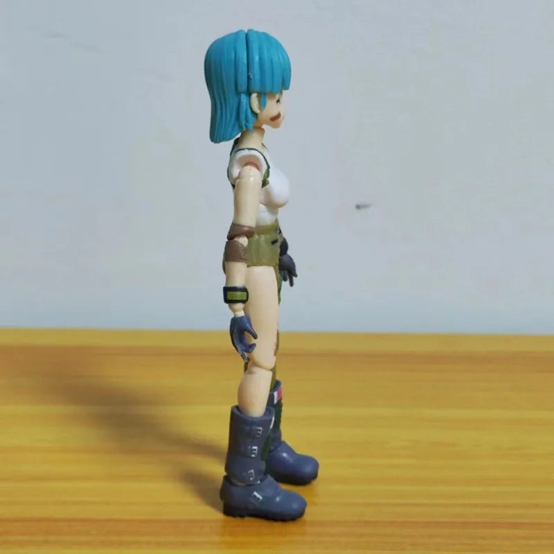 13.5cm Anime Dragon Ball Figures Bulma Goku Action Figure