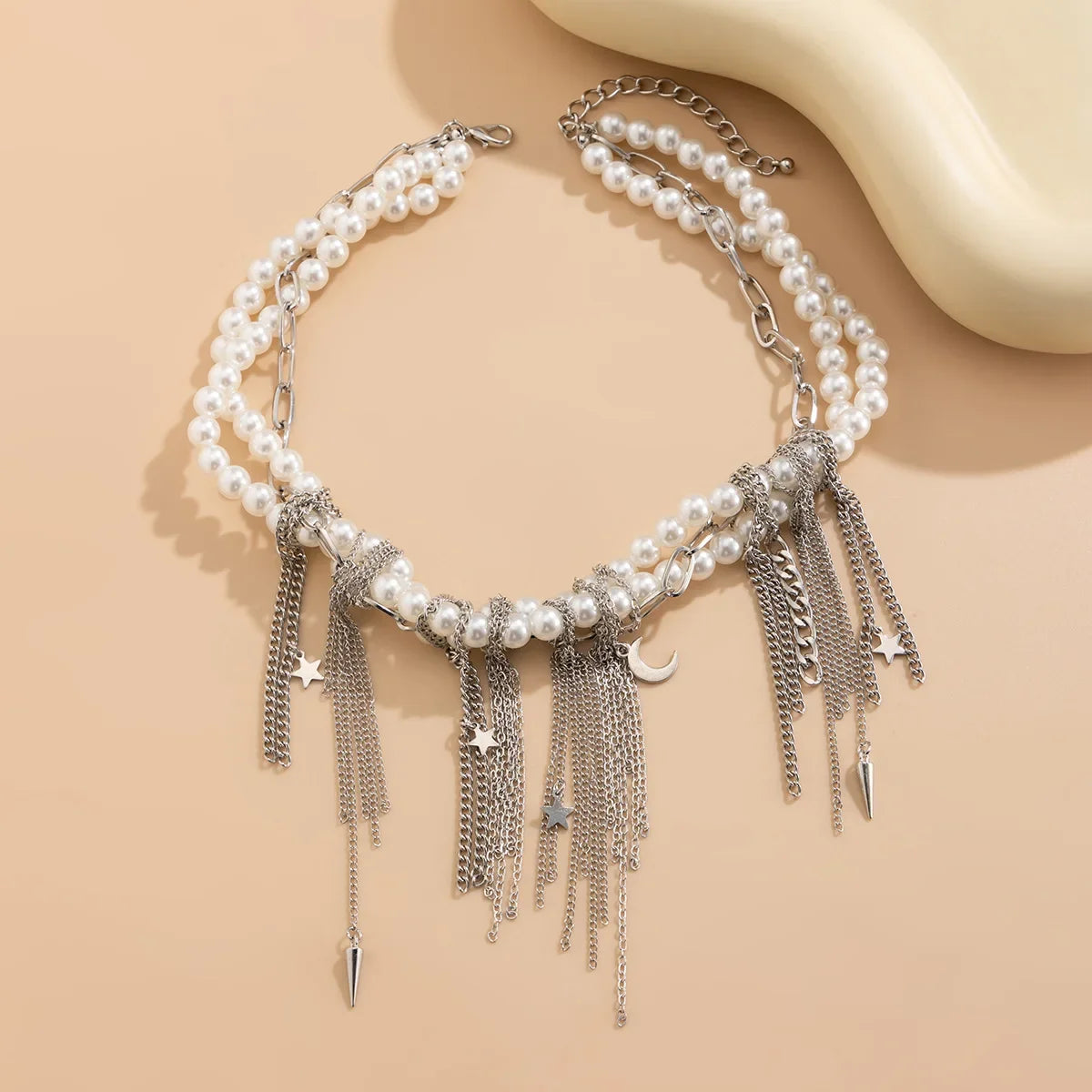 Pearl Beads Women's Jewelry Wholesale Grace Trendy Stainless Steel
