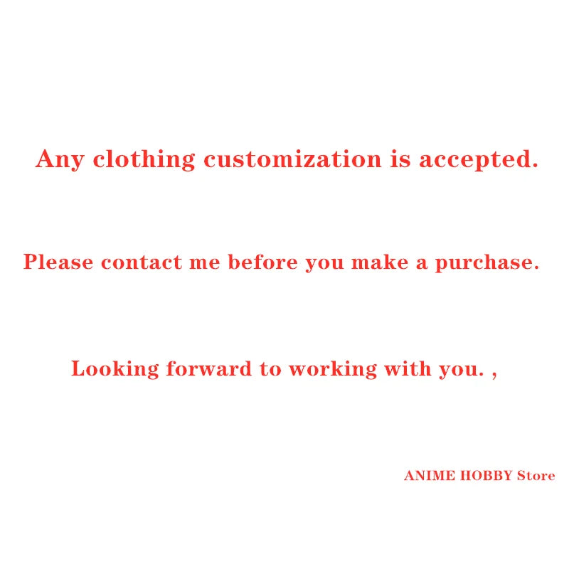 Anime Game Cosplay Custom clothing Handcrafted Full Set