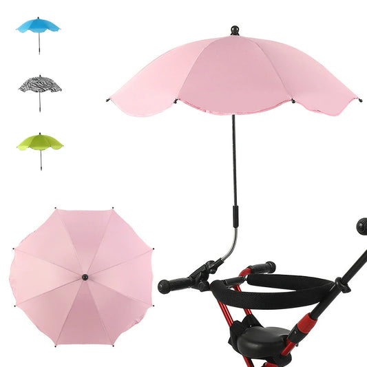 Adjustable Shade Umbrella Uv Sunshade For Stroller Accessories