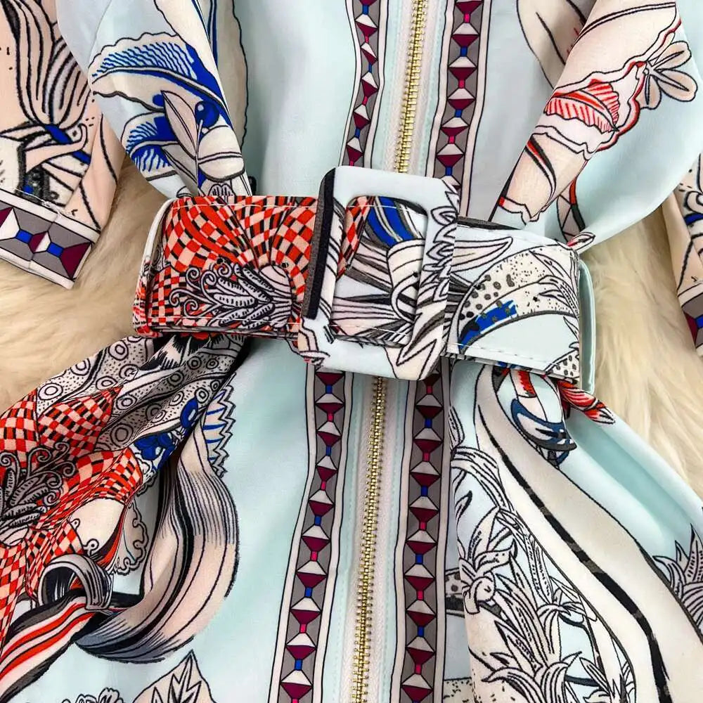 Short Sleeve Floral Print Sheath Bodycon Pencil Short Dress Shirt