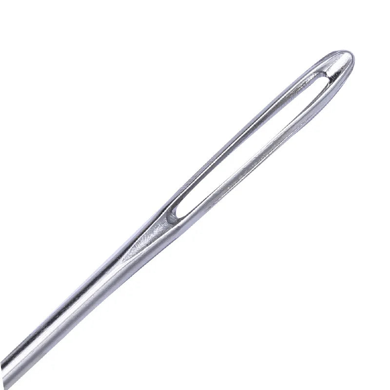 18/12pcs 7/6/5.3cm 3 Sizes Large Leather Hand Sewing Needles