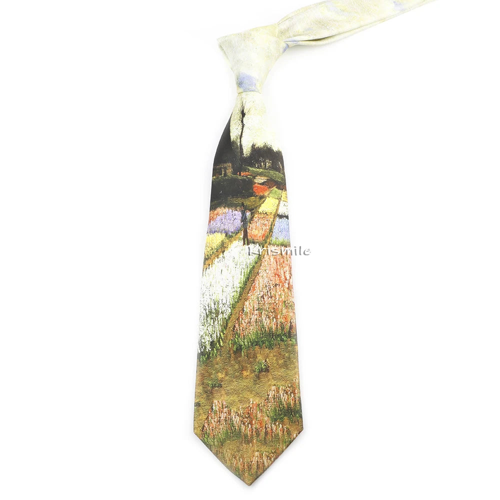 Men's Vintage Imitation Silk Ties 8cm