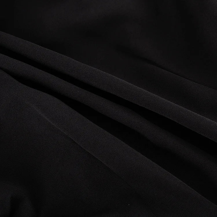 Autumn Long Sleeve Pullover Black and White