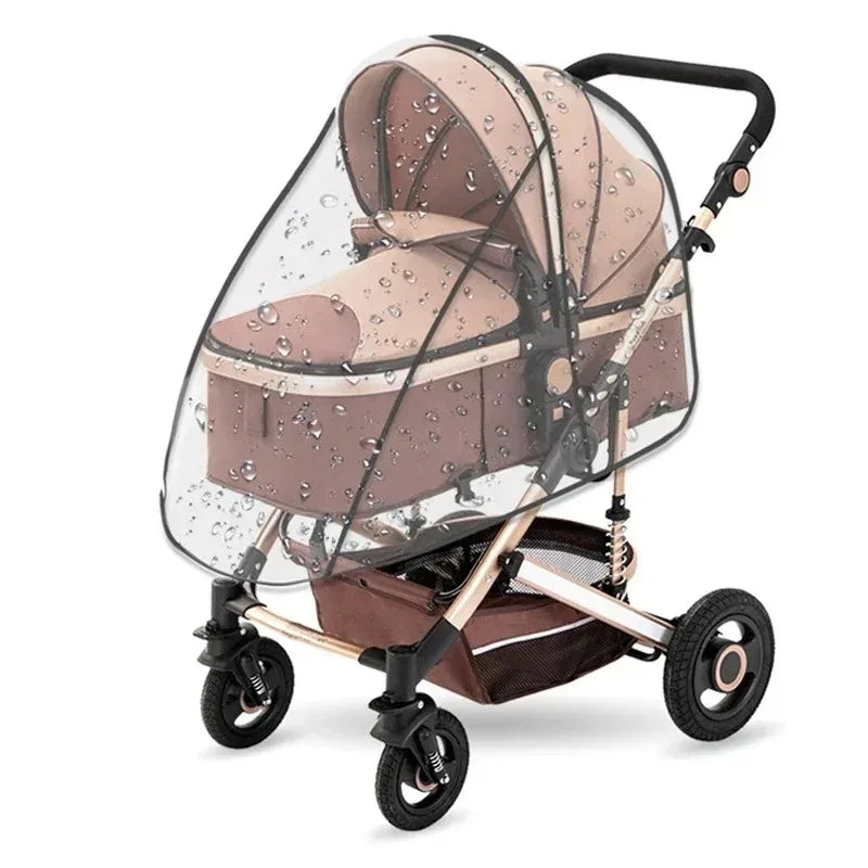 Universal Waterproof Pram Rain Cover Baby Stroller Accessories