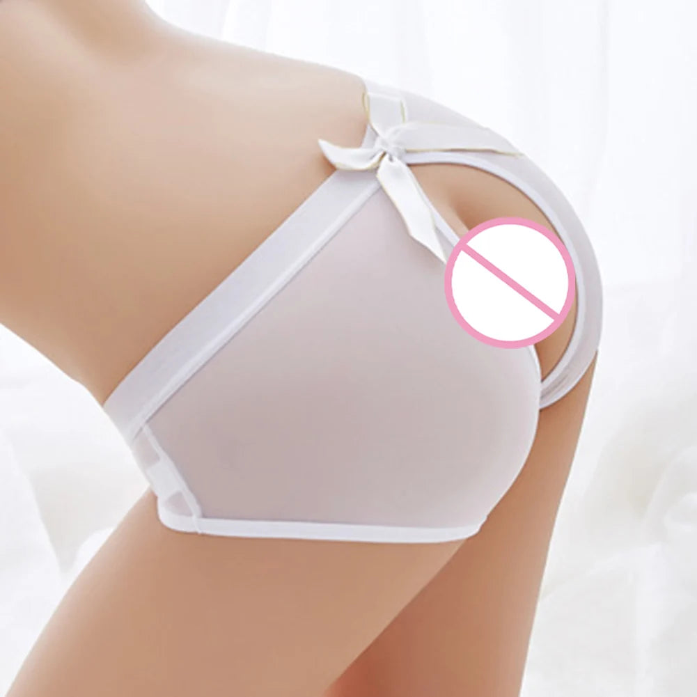 Sexy Fun Underwear Open Crotch Briefs
