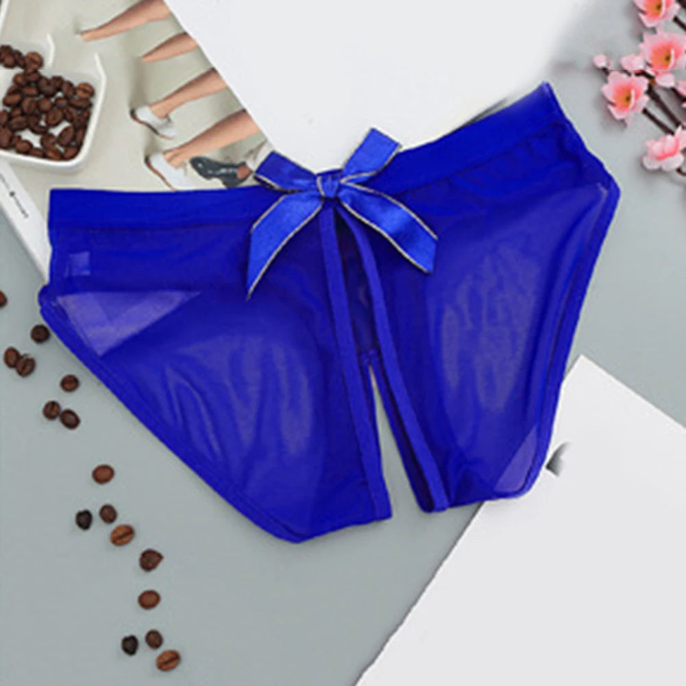 Sexy Fun Underwear Open Crotch Briefs