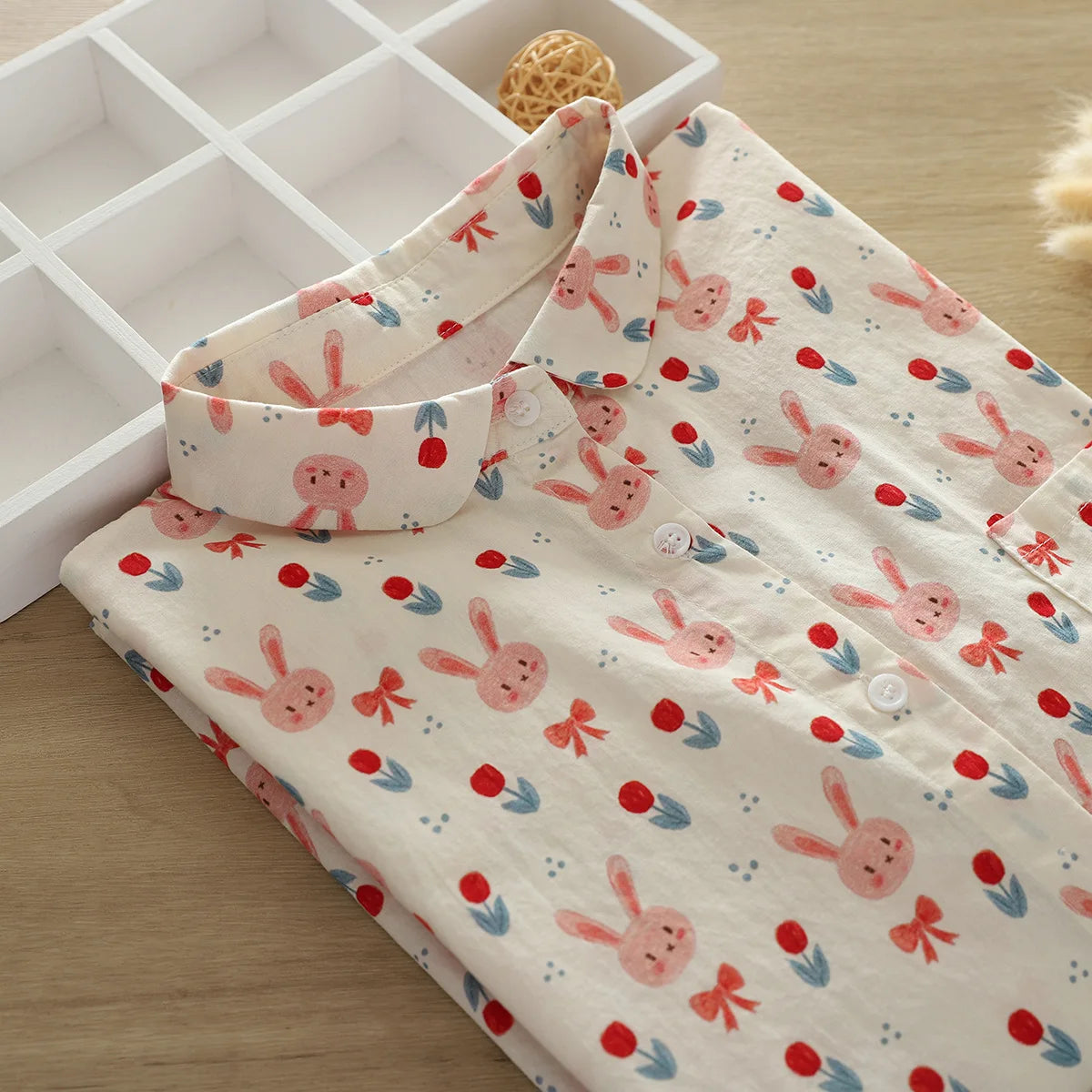 Printed Shirts Cotton Casual Blouses and Tops