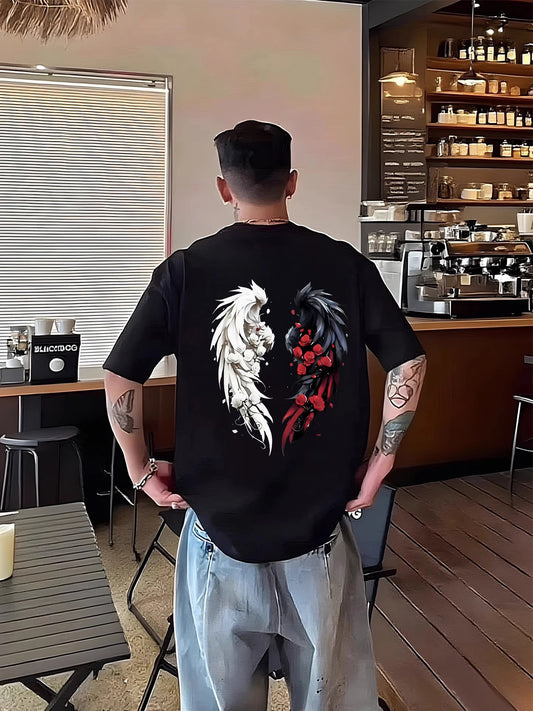 Men's T-shirt  Summer New American Trend Heavy Cotton Top