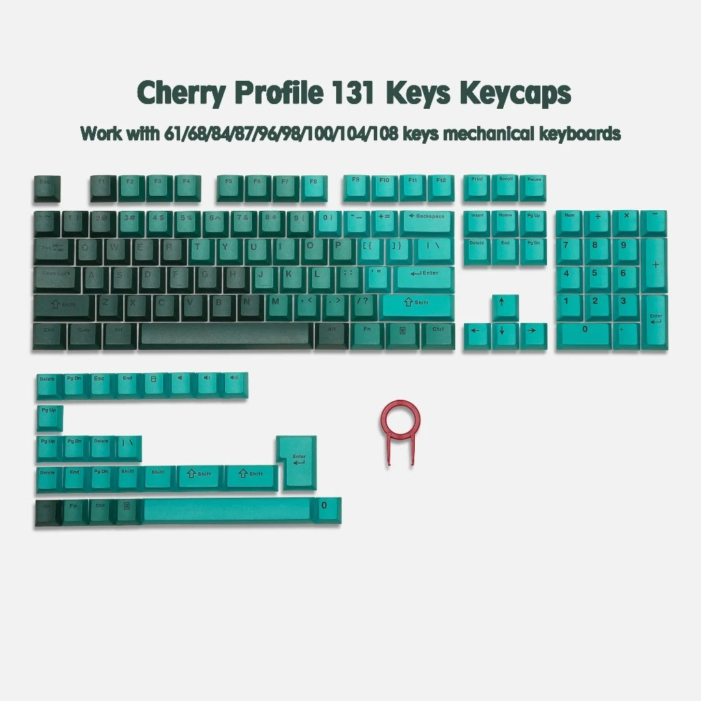 OEM Profile Japanese Style Key Caps for Cherry Mx Gateron Switch Mechanical Keyboard