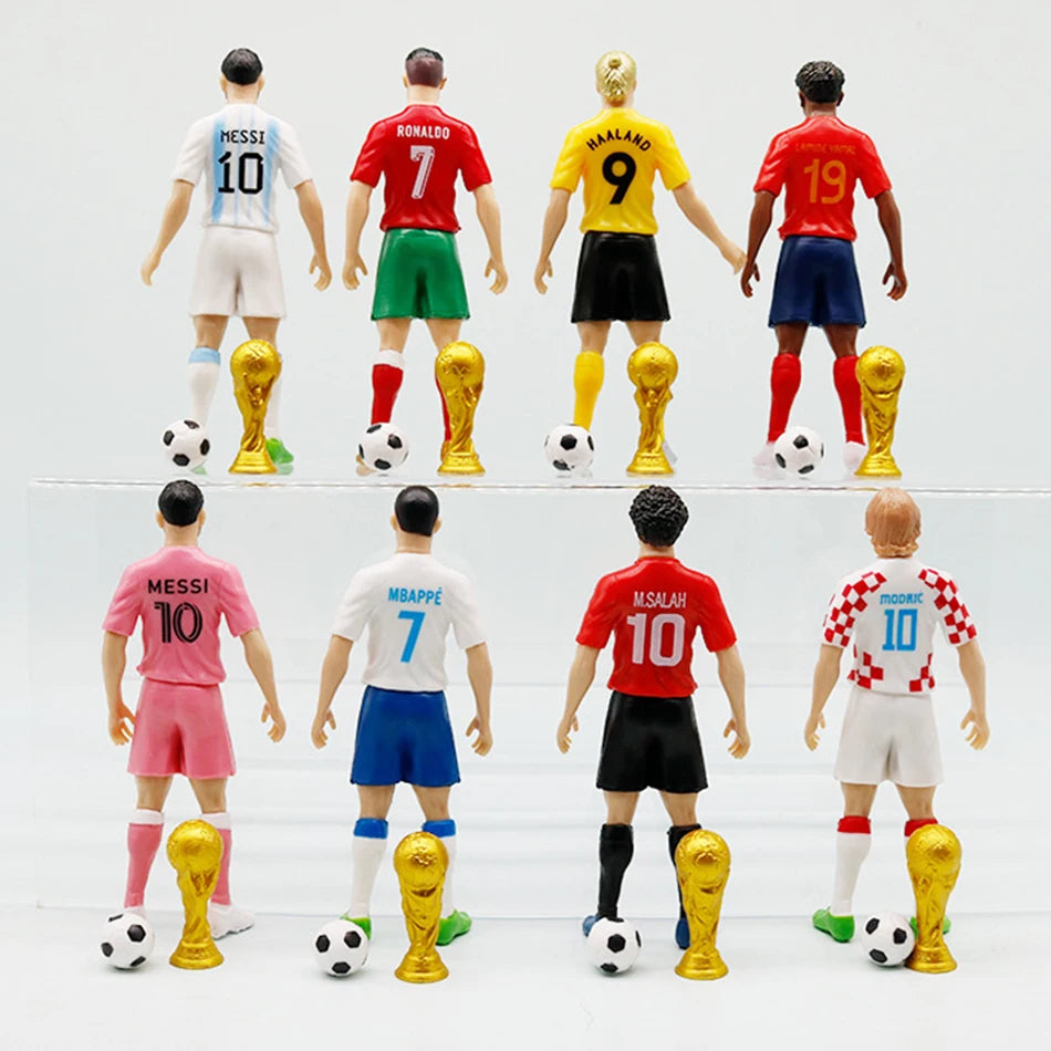 1-8pcs/set Football Dolls Cartoon for children 6+