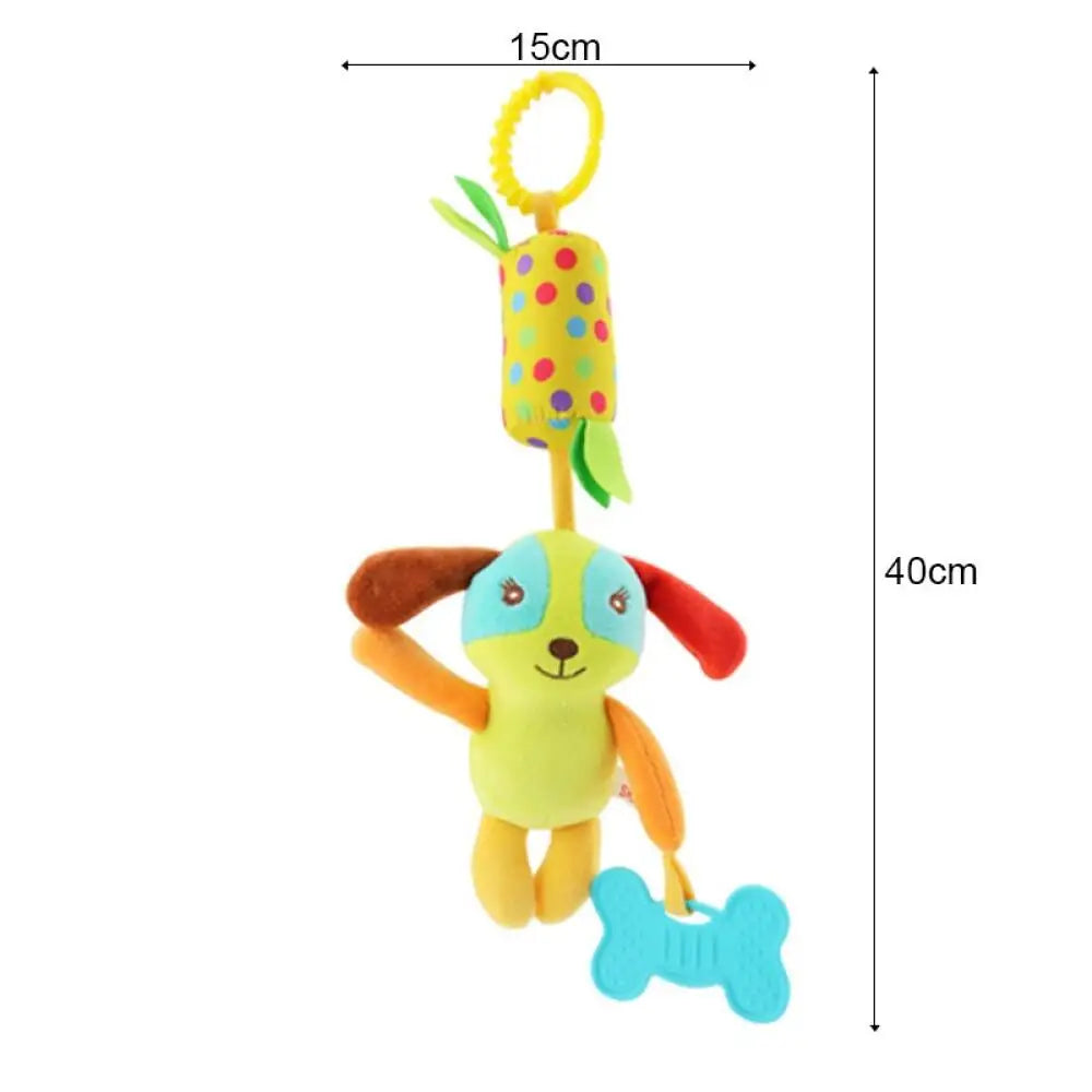 6Types Baby handheld toys rattle