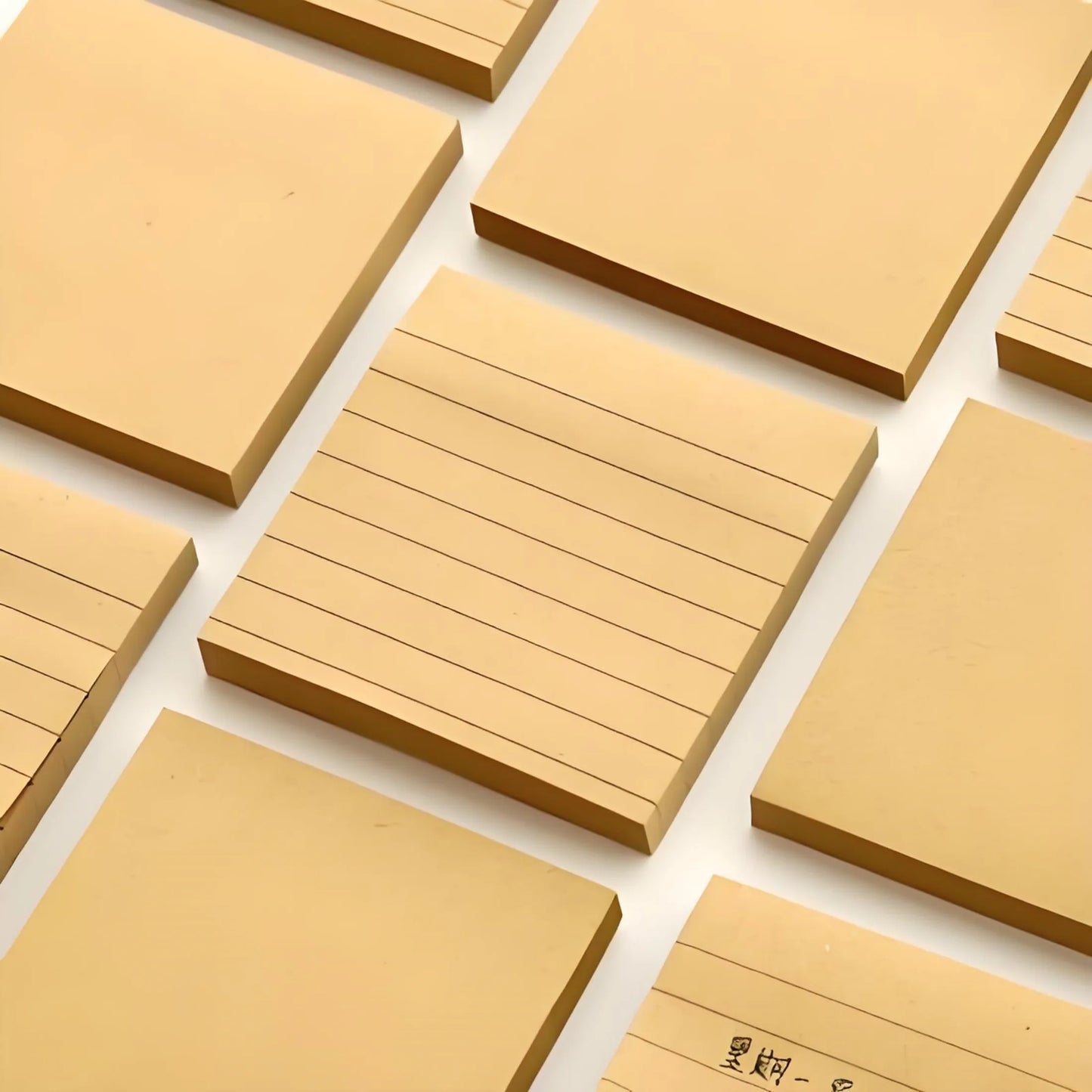 Read n times and stick white kraft paper sticky notes. Students can tear off sticky notes