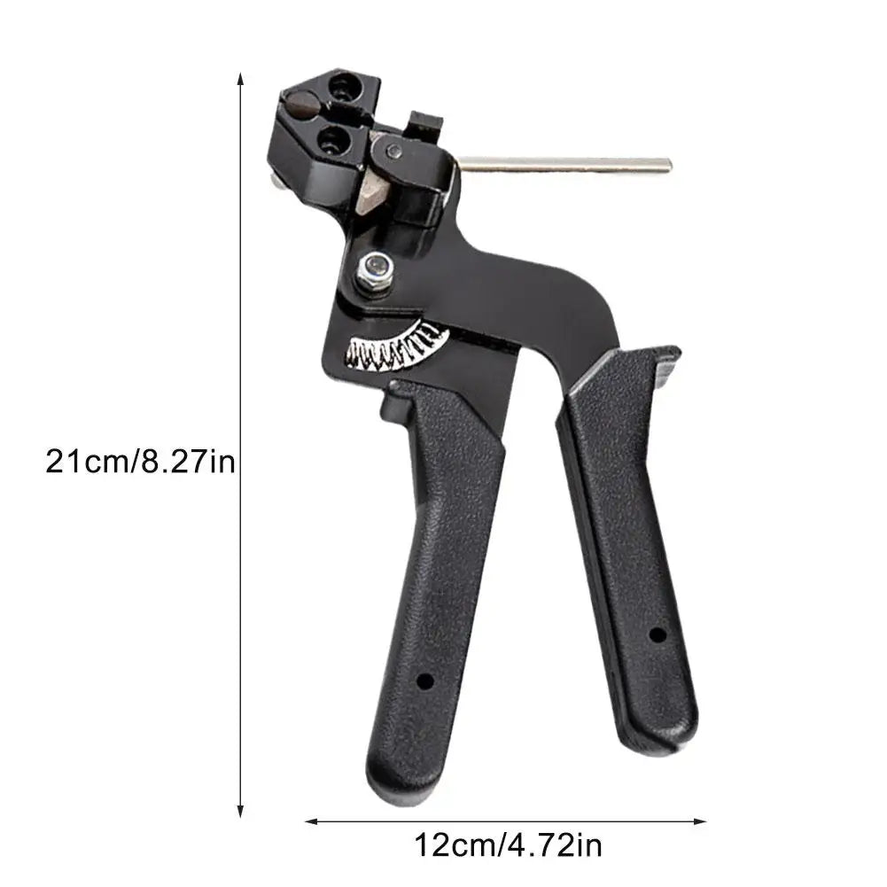 NEW Cable Tie Plier Fastening Strap Cable Tie Gun Automatic Cutting Tool