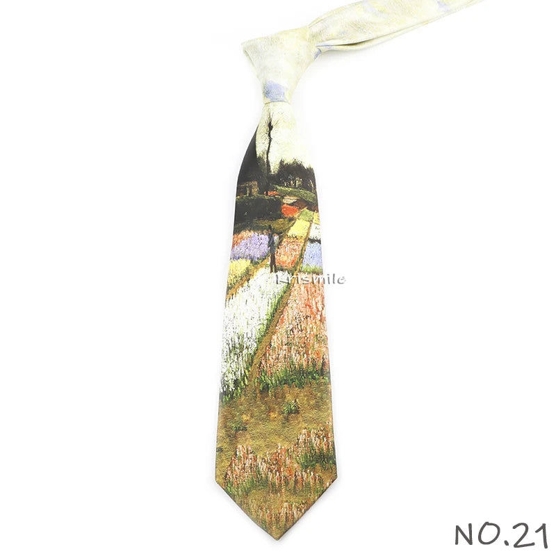Men's Vintage Imitation Silk Ties 8cm