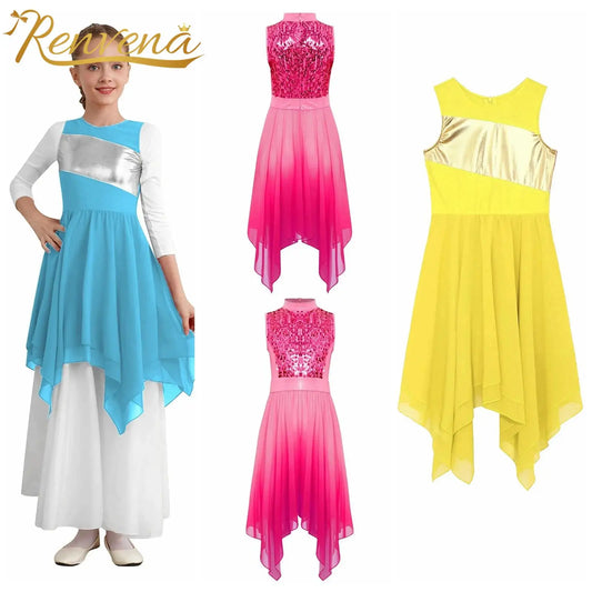 Girls Lyrical Dance Dress