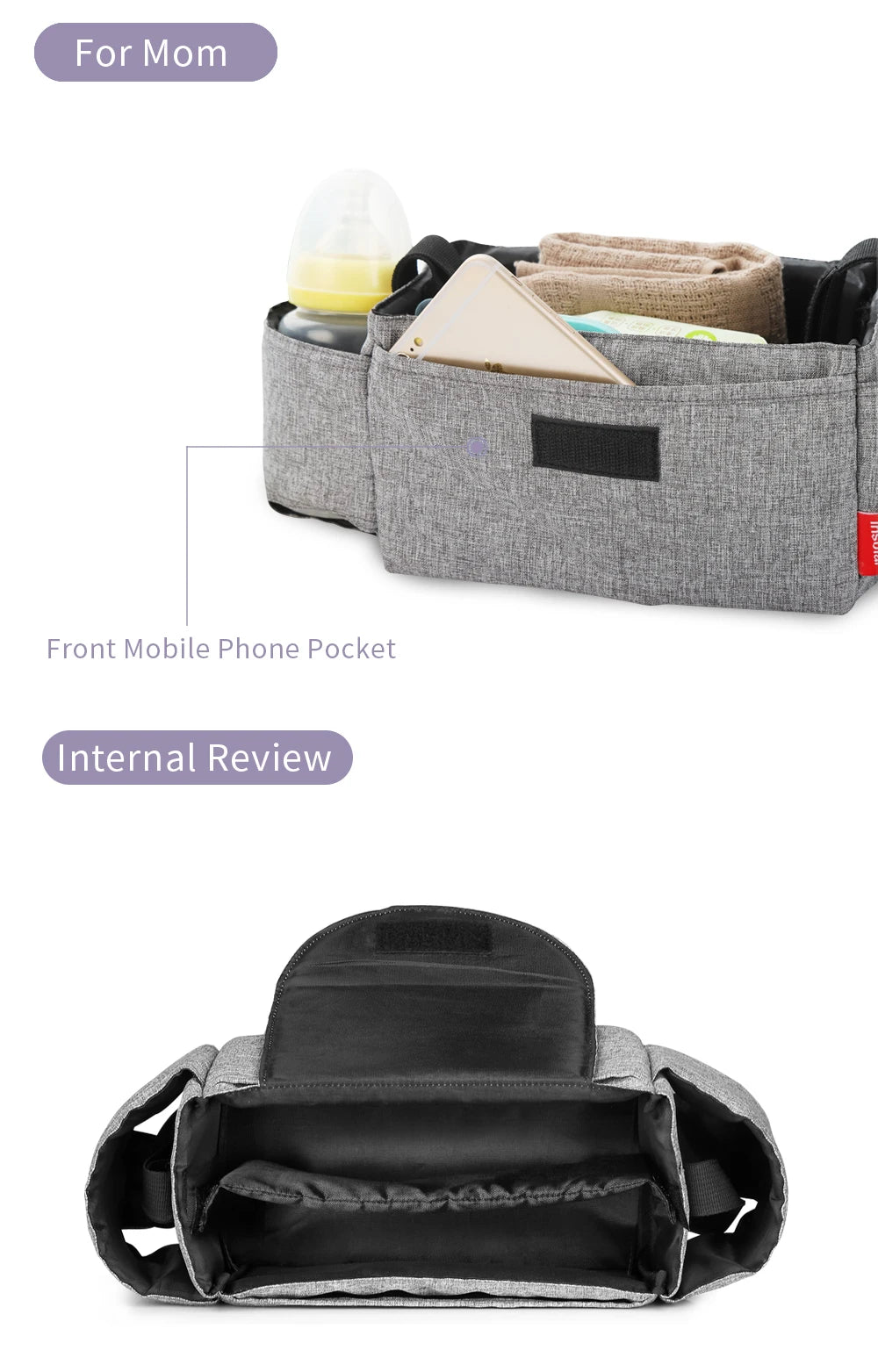 Insular Diaper Bag Baby Milk Bottle Insulation