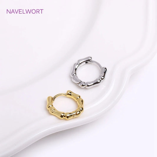 Fashion Jewelry For Women Vintage Round Huggies Earrings Premium Luxury