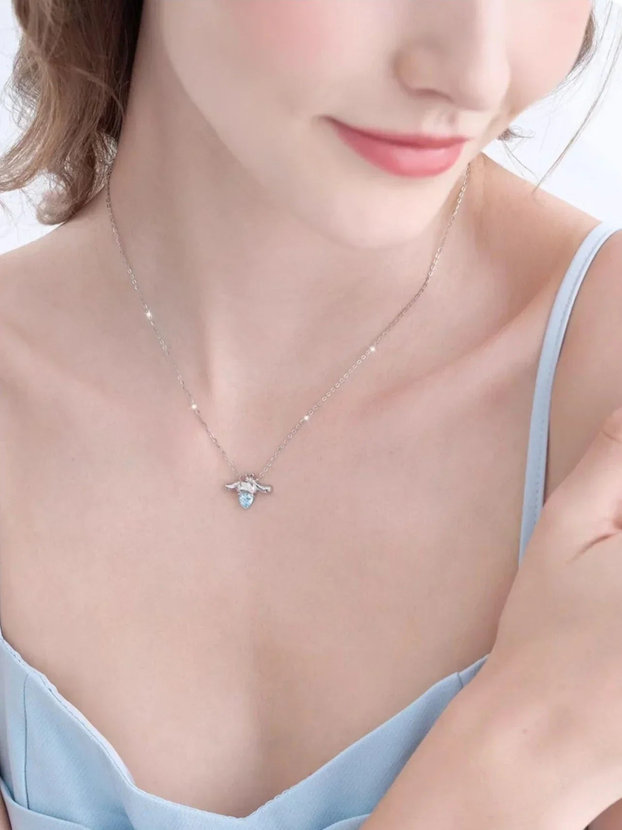 Chain Necklace Anime Cartoon Fashion Ladies Jewelry