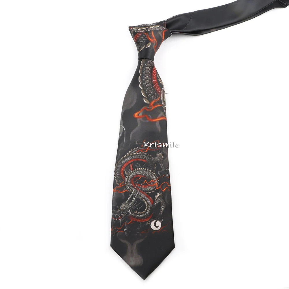 Men's Vintage Imitation Silk Ties 8cm