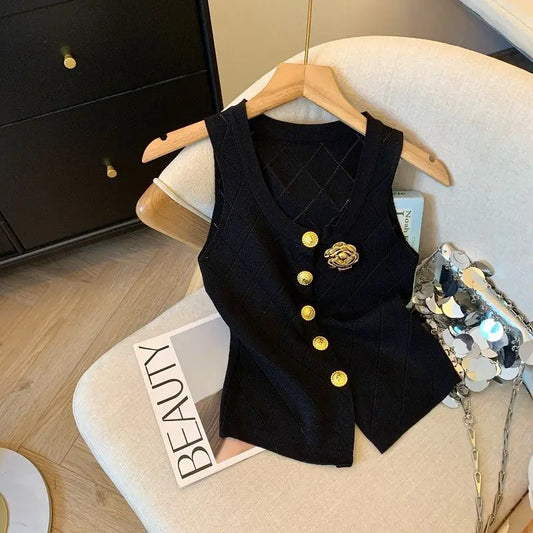 Stylish Vintage Elegant Luxury Chic Hollow Button