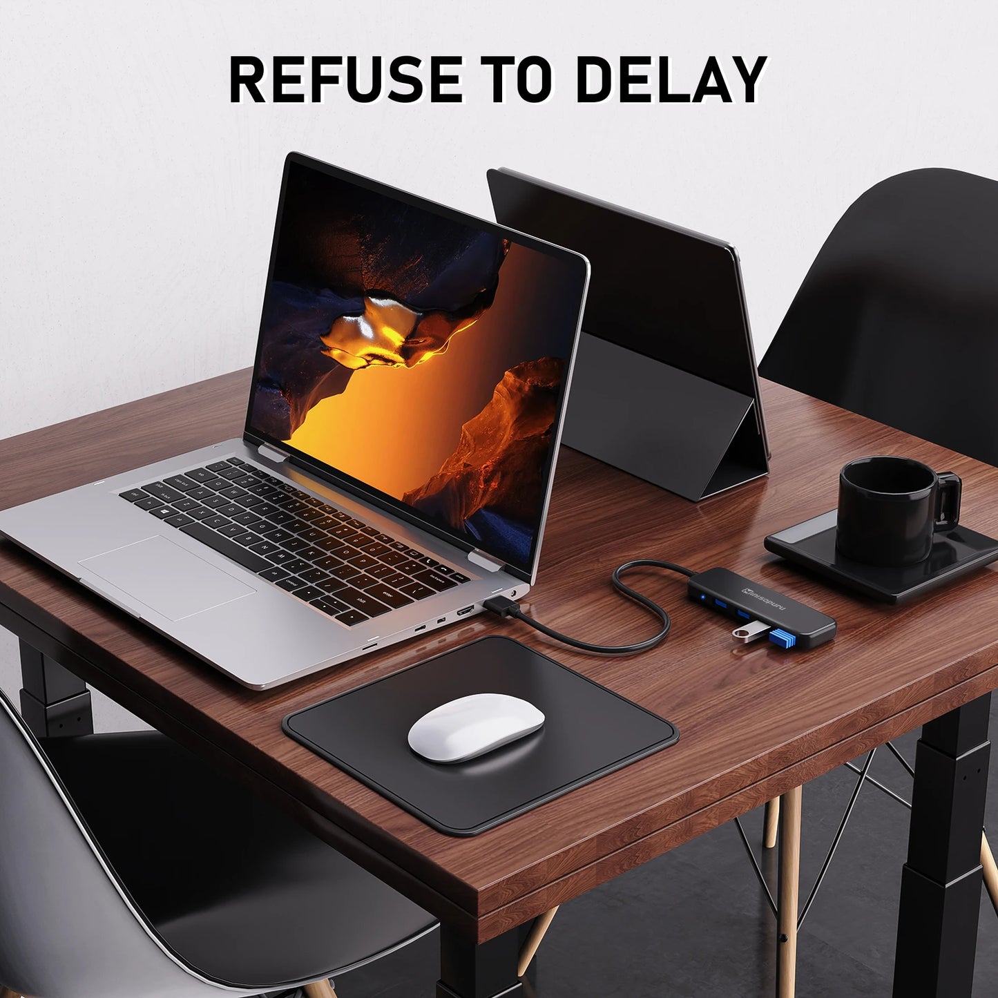 Minisopuru USB HUB 4 Port USB 3.0 External Splitter Multiple Expand High Speed