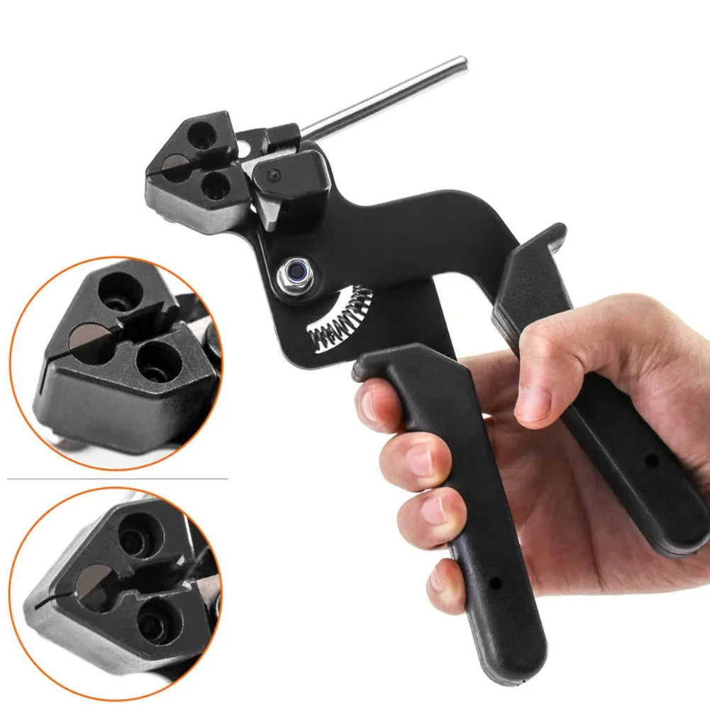 NEW Cable Tie Plier Fastening Strap Cable Tie Gun Automatic Cutting Tool