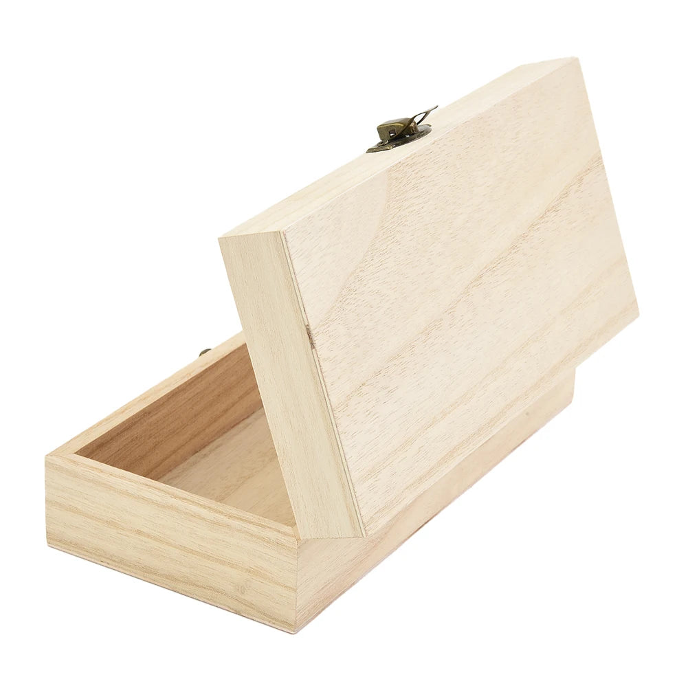 20*10*6 Cm Rectangular Durable Wooden Storage Box