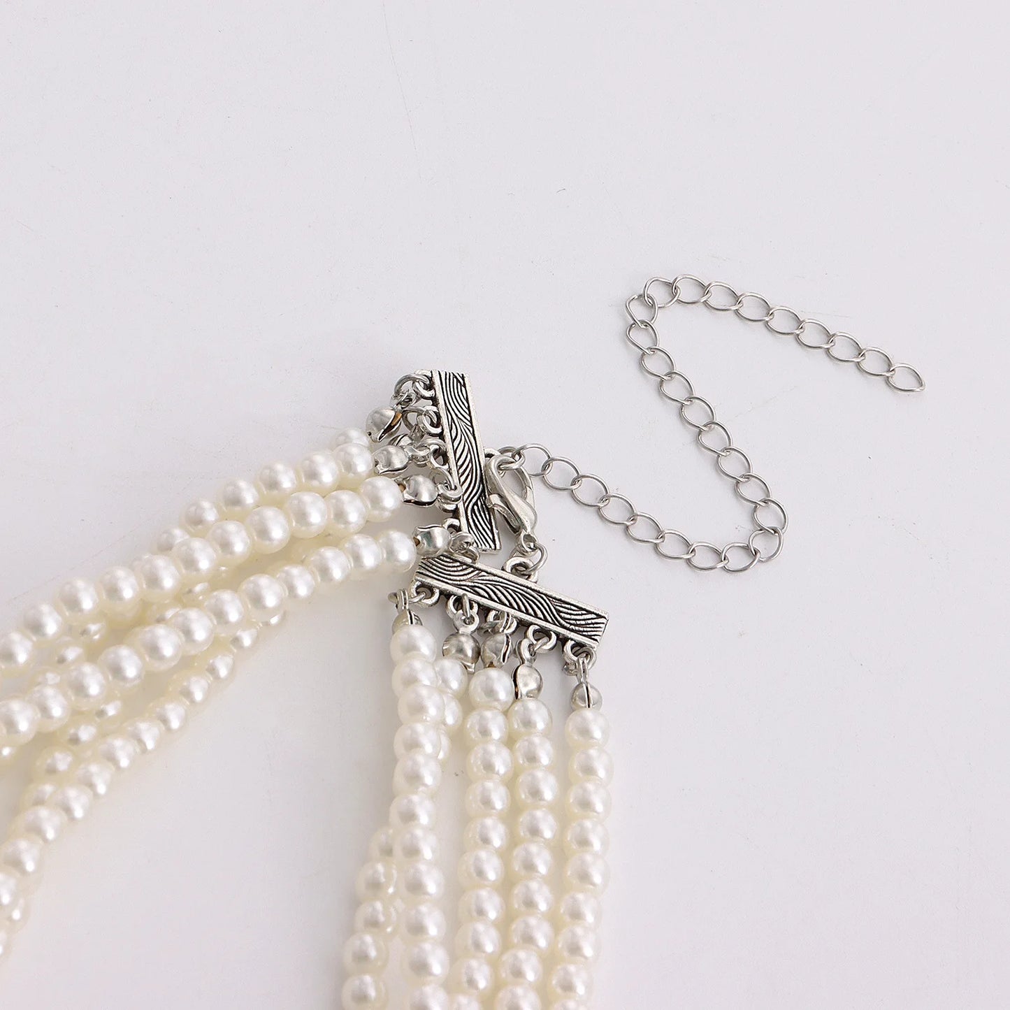 Fashion Accessories Niche Luxury Style White Pearl Necklace Ins Style