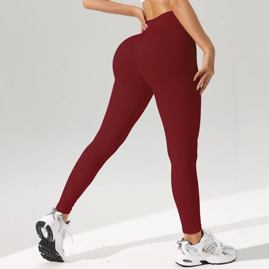 Seamless Yoga Pants w/Tummy Control Sportswea