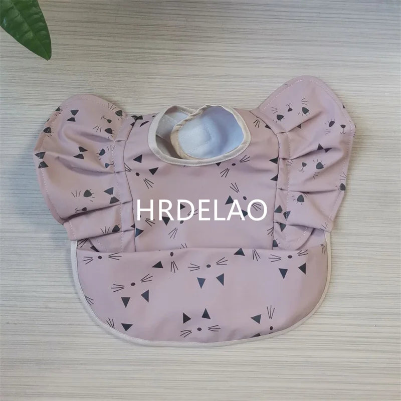 Baby Bibs INS Nordic Style Angel Feed Pocket Burp