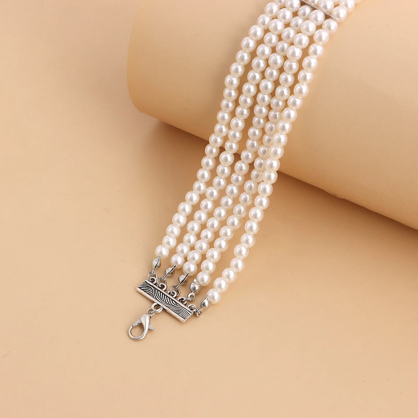Fashion Accessories Niche Luxury Style White Pearl Necklace Ins Style