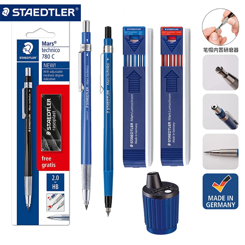 STAEDTLER Mechanical Pencil 780C/788C Anime Engineering Drafting Design Manga