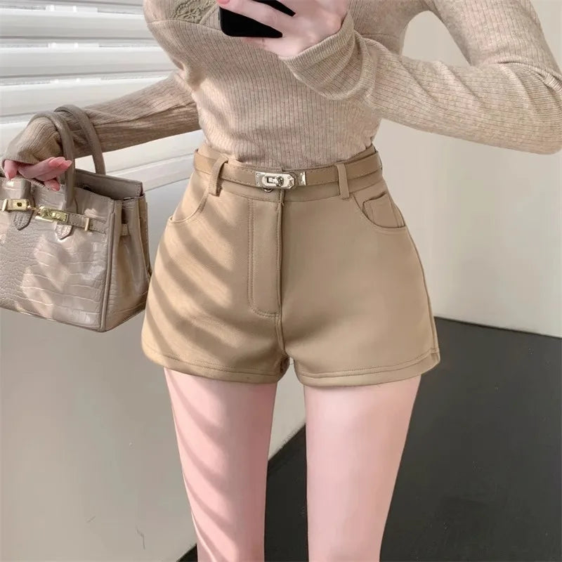 Winter Tight High Waist Casual Pants Versatile