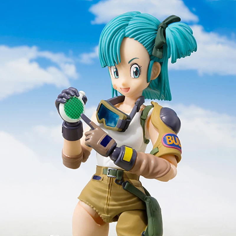 13.5cm Anime Dragon Ball Figures Bulma Goku Action Figure