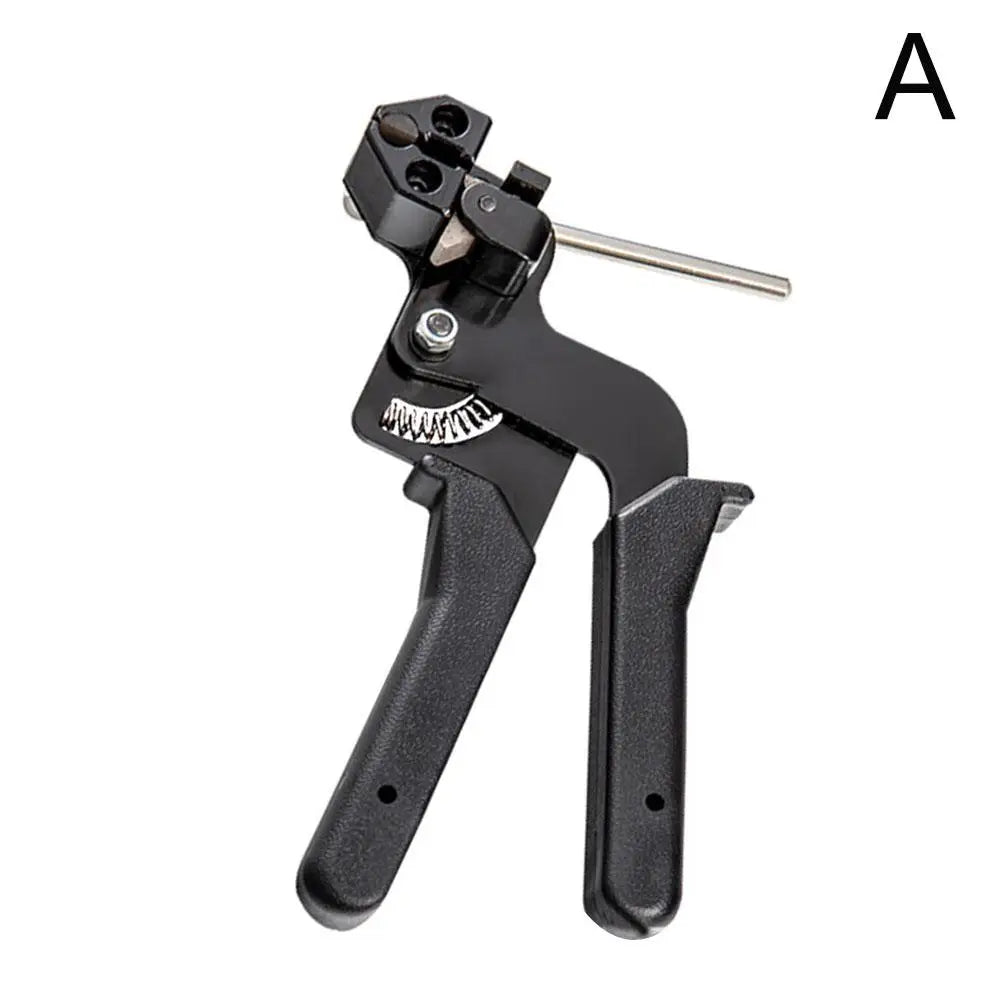 NEW Cable Tie Plier Fastening Strap Cable Tie Gun Automatic Cutting Tool