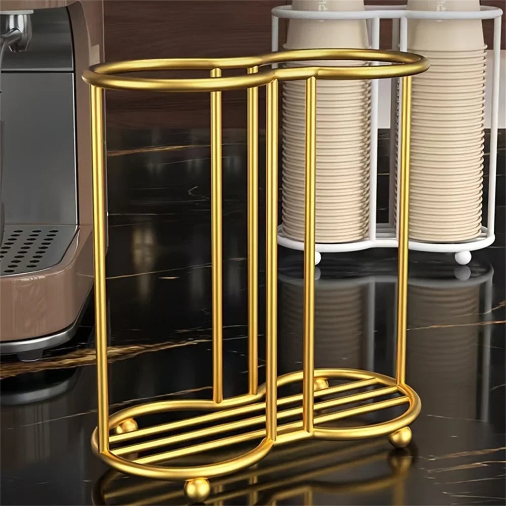 Metal Disposable Cup Storage Holder