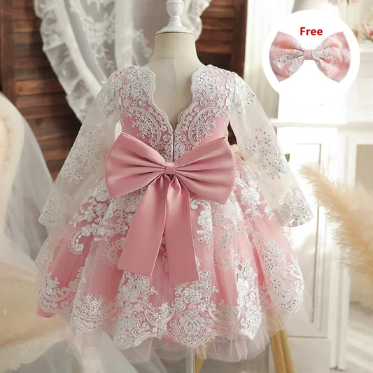 Baby Girl 1st Birthday Dress