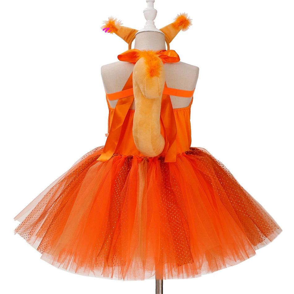 Girl Cartoon Dress Children Cosplay