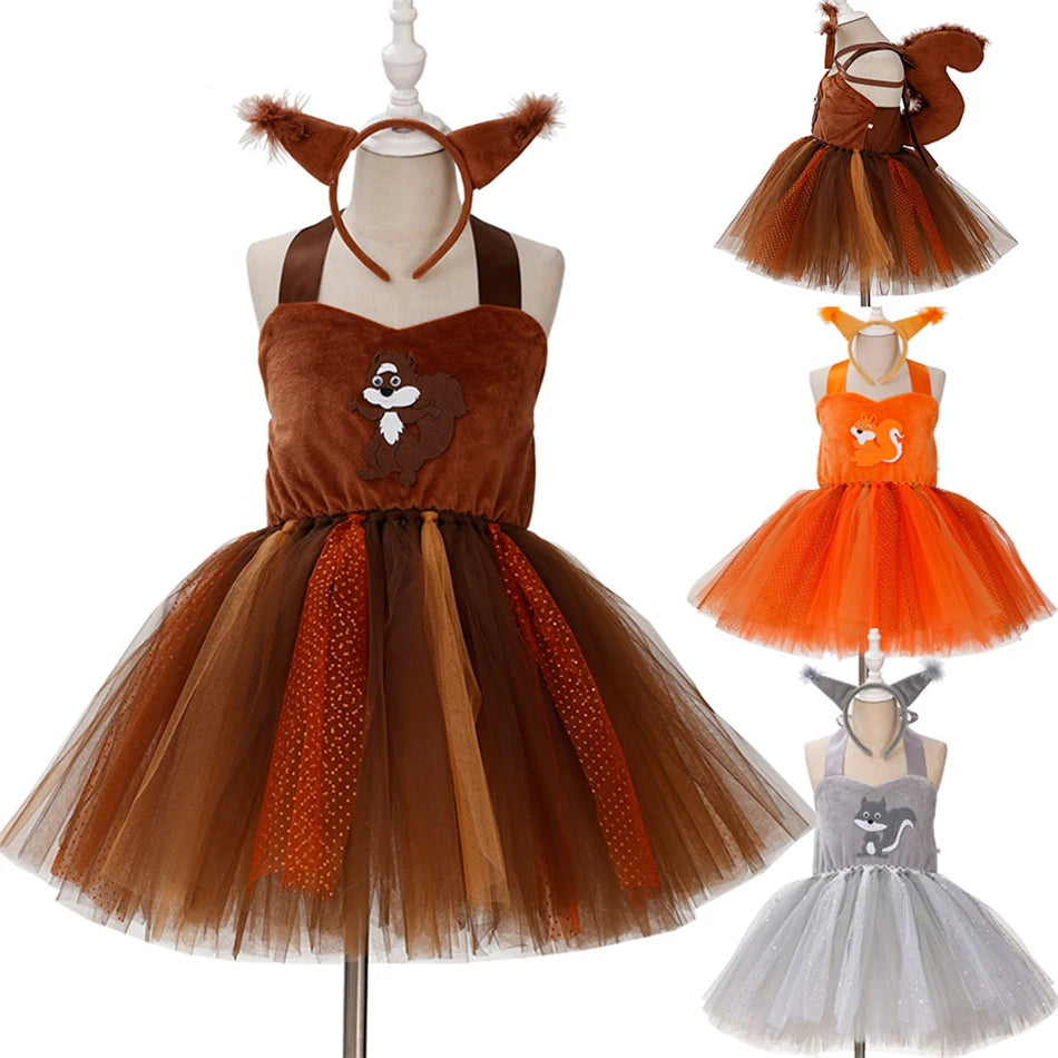 Girl Cartoon Dress Children Cosplay
