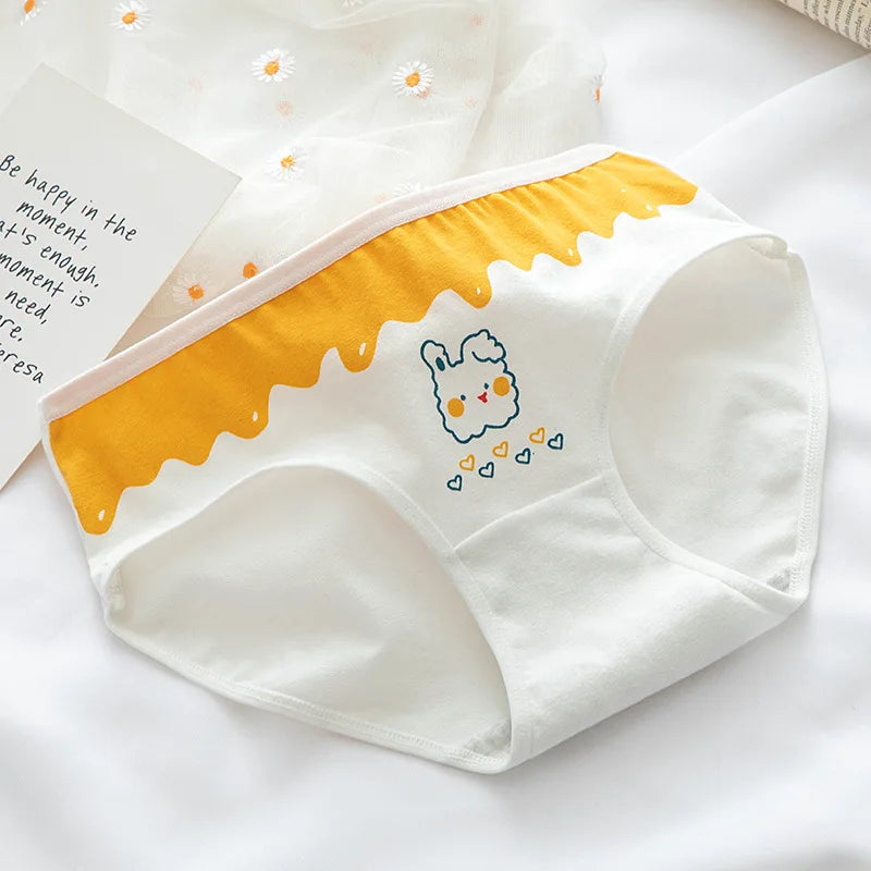 Cute Rabbit Pattern Panties Girls