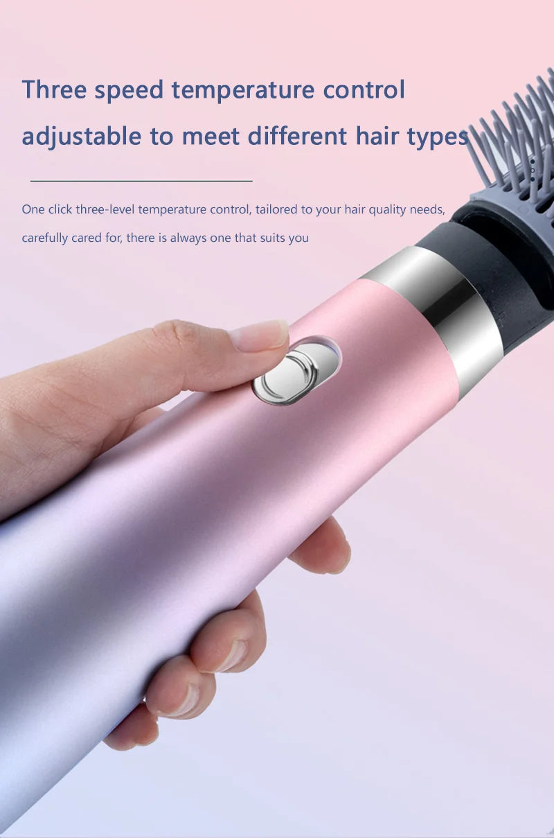 Hair Dryer Portable Comb lonic Hair Straightening Brush