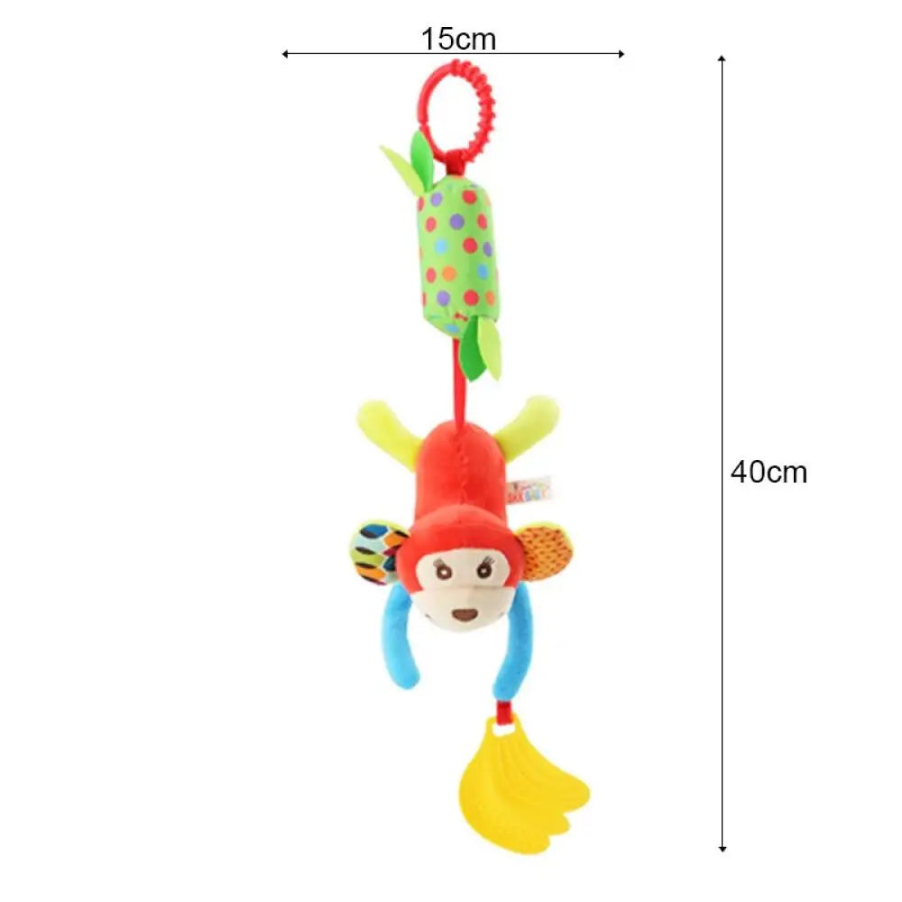 6Types Baby handheld toys rattle
