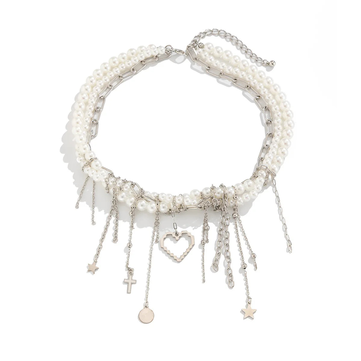 Pearl Beads Women's Jewelry Wholesale Grace Trendy Stainless Steel