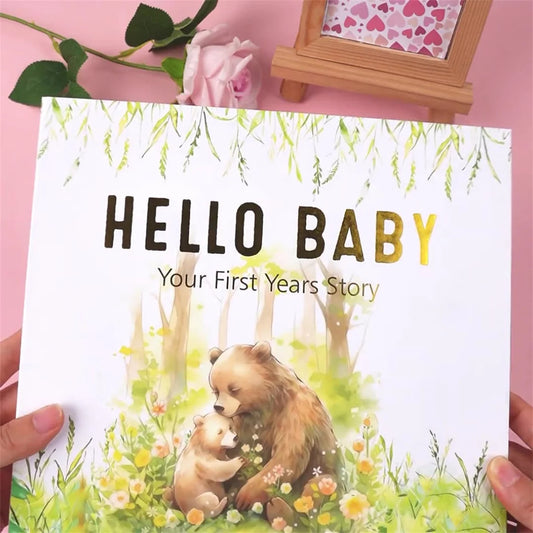 Baby Memory Book Baby Book Keepsake First 5 Years Record