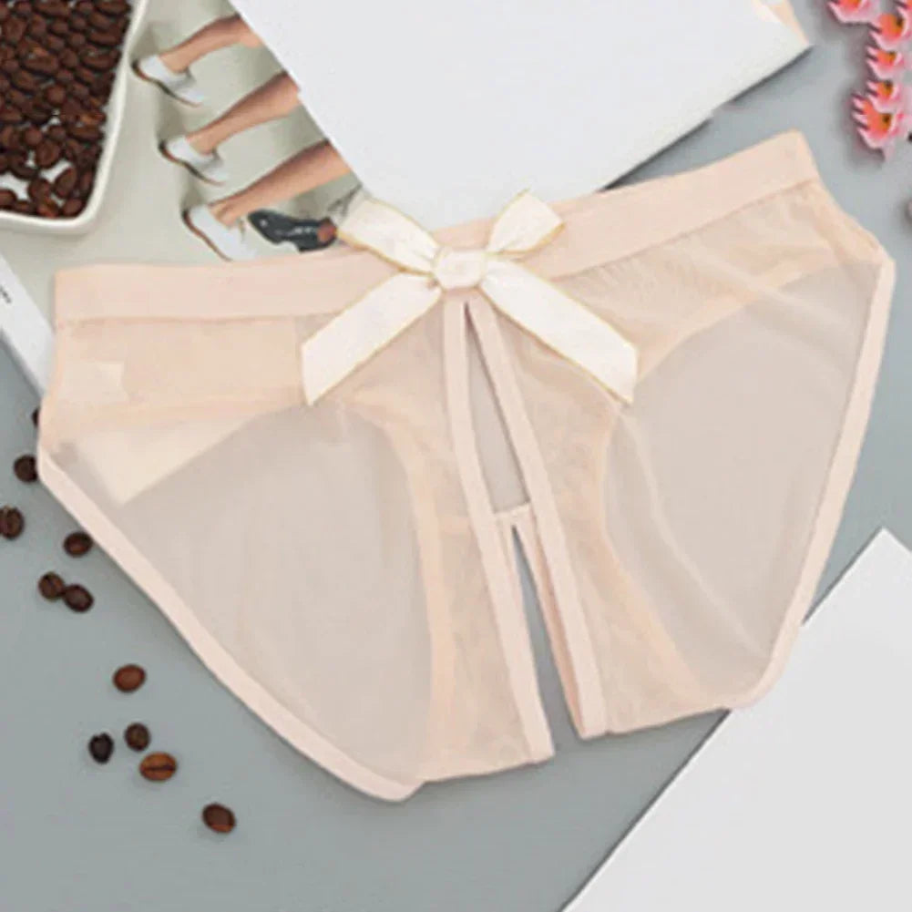 Sexy Fun Underwear Open Crotch Briefs