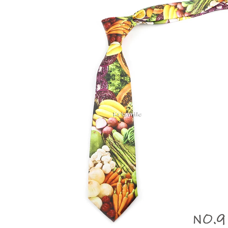 Men's Vintage Imitation Silk Ties 8cm